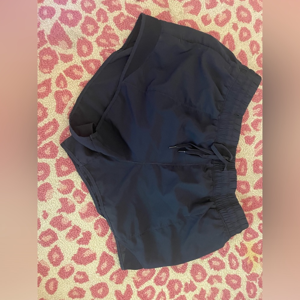 Athletic navy blue shorts